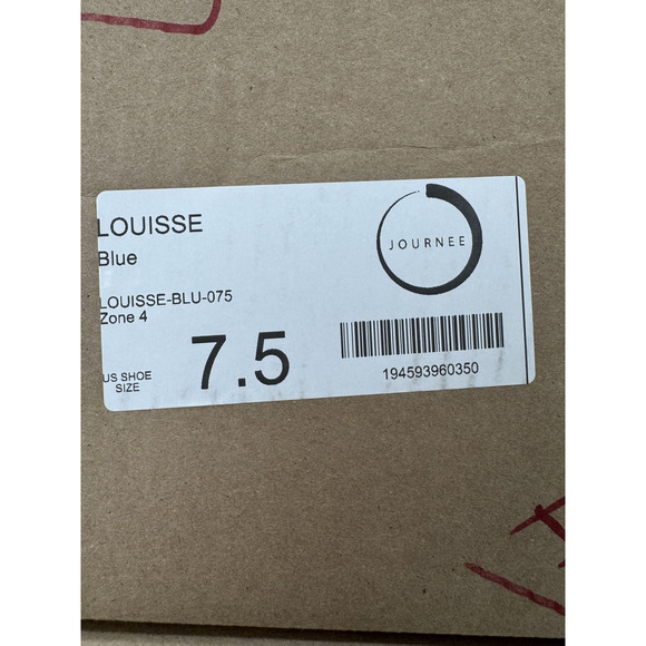 Journee Collection Louise Shoes Womens Size 7.5 Slip On Strappy Heels Sandals - Picture 12 of 12